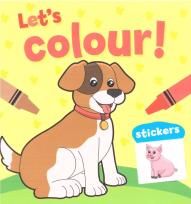 Okładka książki Let's colour!