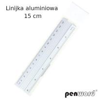 Opakowanie Linijka aluminiowa 15cm