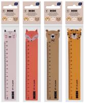 Opakowanie Linijka plastikowa 15cm Bebe Friends mix