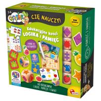 Opakowanie Lisciani Carotina cię nauczy Edukacyjne kości Logika i Pamięć 304-PL114191