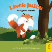 Okładka książki Lisek Julek. Przygoda w lesie