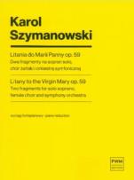 Okładka książki Litania do Marii Panny op. 59