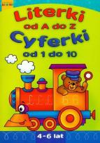 Okładka książki Literki A-Z, Cyferki 1-10 LITERKA
