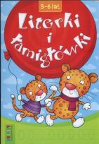 Okładka książki Literki i łamigłówki 5-6 lat LITERKA