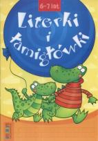 Okładka książki Literki i łamigłówki 6-7 lat LITERKA
