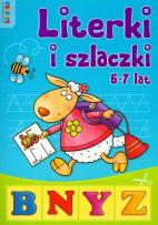 Okładka książki Literki i szlaczki 6-7 lat LITERKA