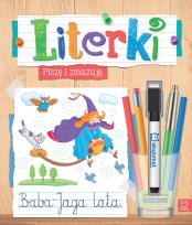 Okładka książki Literki. Piszę i zmazuję wyd. 2