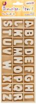 Opakowanie Litery drewniane 2,2cm, 130szt