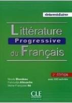 Okładka książki Litterature Progressive du Francais 2ed + CD