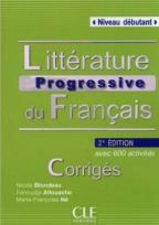 Okładka książki Litterature progressive du francais A1