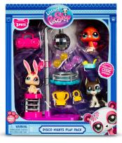 Opakowanie Littlest Pet Shop Disco z 3 figurkami seria 3 LPS00637