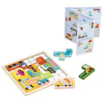 Opakowanie Logiczna układanka pojazdy