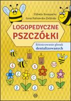 Okładka książki Logopedyczne Pszczółki różnicowanie głosek dentalizowanych