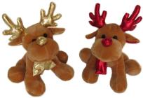 Opakowanie Łoś Renifer świąteczny 20cm MIX