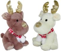 Opakowanie Łoś Renifer świąteczny 30cm MIX