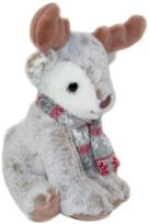 Opakowanie Łoś Renifer świąteczny tradycyjny 22cm