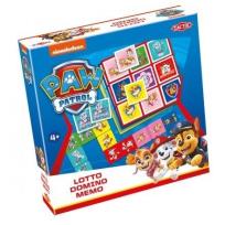 Opakowanie Lotto, Domino, Memo -  Psi Patrol 3w1