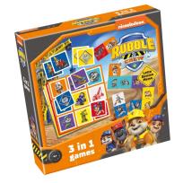 Opakowanie Lotto, Domino, Memo - Rubble i jego Ekipa 3w1