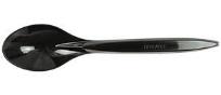 Opakowanie Łyżki wielorazowe czarne 8szt