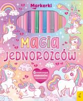 Okładka książki Magia jednorożców. Markerki
