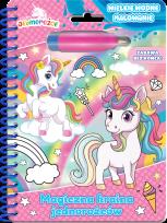 Okładka książki Magiczna kraina jednorożców. Moje Jednorożce. Wielkie wodne malowanie