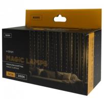 Opakowanie Magiczna kurtyna 200led 3mx1m 3000K DC5V