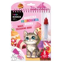 Opakowanie Magiczna wielorazowa kolorowanka wodna P Kot KIDEA