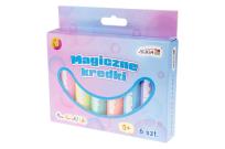 Opakowanie Magiczne kredki 6szt pastelowych kolorów