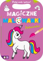 Okładka książki Magiczne malowanki. Jednorożce