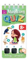 Okładka książki Magiczny quiz 8-latka. Potrzyj i sprawdź!