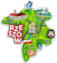 Opakowanie Magnes I love Poland Rzeszów ILP-MAG-C-RZE-13