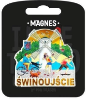 Opakowanie Magnes I love Poland Świnoujście ILP-MAG-C-SWI-37