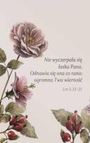 Opakowanie Magnes na lodówkę - Nie wyczerpała się łaska Pana