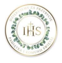 Opakowanie Magnes z podziękowaniem dla gości - Komunia 2