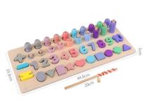 Opakowanie Magnetyczna układanka Montessori pastelowa