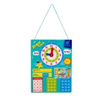 Opakowanie Magnetyczny zestaw edukacyjny Astrafun nauka zegara 48 elementów