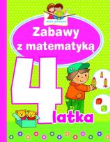 Okładka książki Mali geniusze - Zabawy z matematyką 4-latka