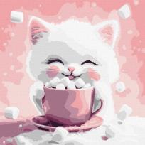 Opakowanie Malowania po numerach -Kakao dla kota 2 Kids 30x30