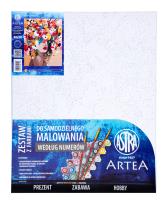 Opakowanie Malowanie po numerach Astra Artea Portret w kwiatach
