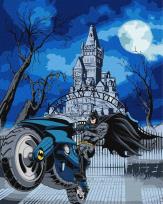 Opakowanie Malowanie po numerach - Batman. Batcycle metal...