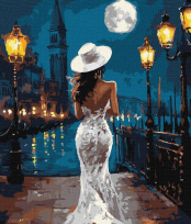 Opakowanie Malowanie po numerach - Blisko molo 40x50cm