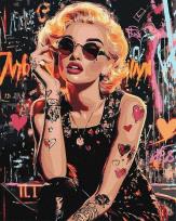 Opakowanie Malowanie po numerach - Buntowniczka Monroe