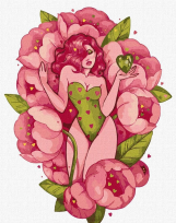 Opakowanie Malowanie po numerach - Delikatność wiosny 30x40cm