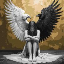 Opakowanie Malowanie po numerach - Dwie strony duszy metal