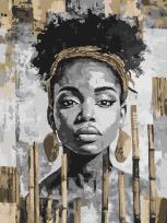 Opakowanie Malowanie po numerach - Egzotyczny monochrom 30x40