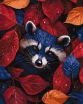 Opakowanie Malowanie po numerach -Jesienny szop 40x50cm