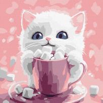 Opakowanie Malowanie po numerach -Kakao dla kota 1 Kids 30x30