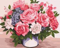 Opakowanie Malowanie po numerach - Kwiatowe piękno 40x50cm