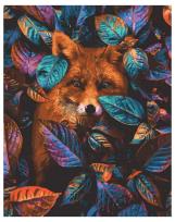 Opakowanie Malowanie po numerach - Lis w liściach 40x50cm