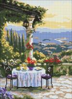 Opakowanie Malowanie po numerach - Malownicza kolacja 30x40cm